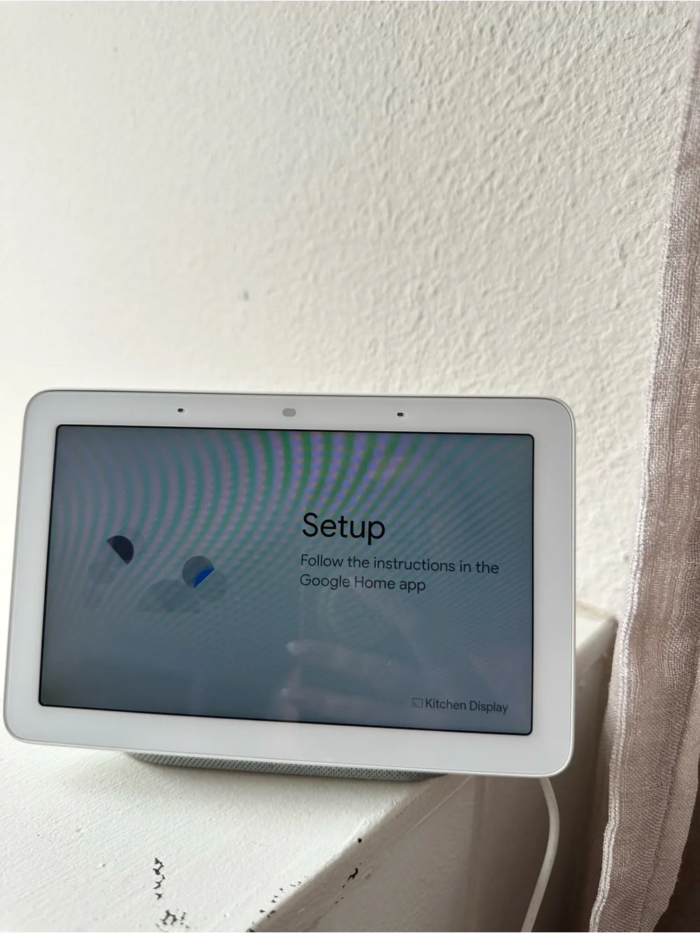 google Home Hub Smart Display in White